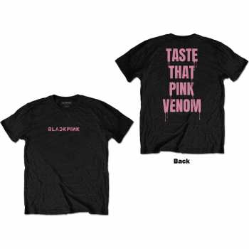 Merch BLACKPINK: Blackpink Unisex T-shirt: Taste That (back Print) (small) S