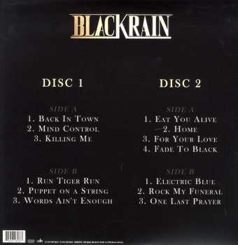 2LP Blackrain: Released CLR