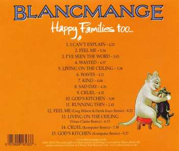 CD Blancmange: Happy Families Too...