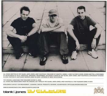 3CD Blank & Jones: DJ Culture DLX