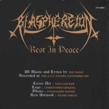 CD Blasphereion: Rest In Peace