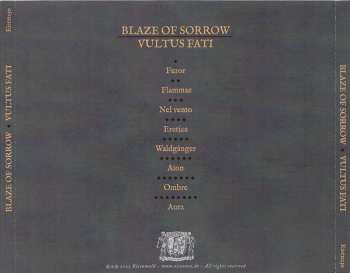 CD Blaze of Sorrow: Vultus Fati LTD