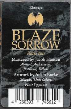 CD Blaze of Sorrow: Vultus Fati LTD