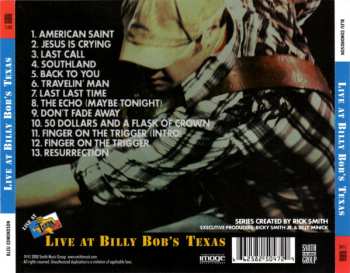 CD/DVD Bleu Edmondson: Live At Billy Bob's Texas LTD