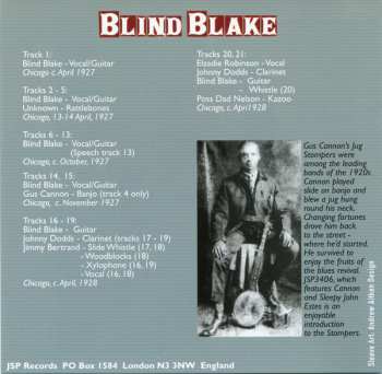 5CD/Doos Blind Blake: All The Published Sides
