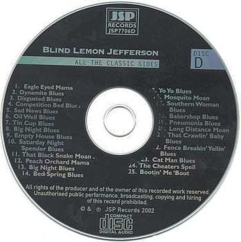 4CD/Doos Blind Lemon Jefferson: The Complete 94 Classic Sides Remastered