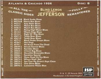 4CD/Doos Blind Lemon Jefferson: The Complete 94 Classic Sides Remastered