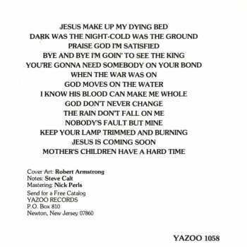 CD Blind Willie Johnson: Praise God I'm Satisfied