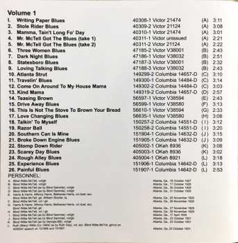 3CD Blind Willie McTell: Statesboro Blues - The Early Years 1927 - 1935