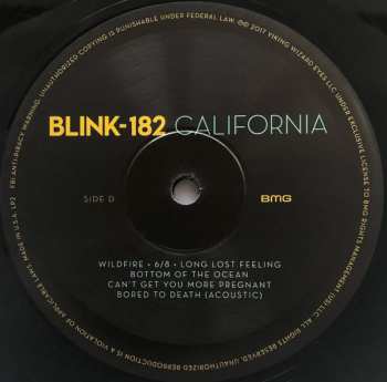 2LP Blink-182: California DLX