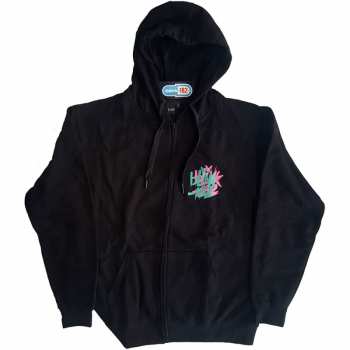 Merch Blink-182: Hoodie Met Rits Double Six Arrow Smiley 
