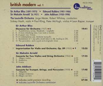 CD Malcolm Arnold: British Modern Vol. 1