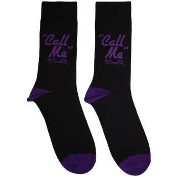 Merch Blondie: Enkelsokken Call Me