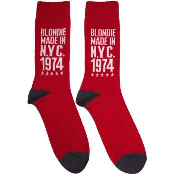 Merch Blondie: Enkelsokken Made In Nyc '74