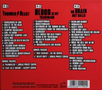 3CD Blood God: Rock'N'Roll Warmachine