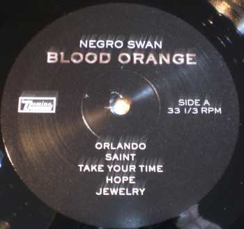 2LP Blood Orange: Negro Swan