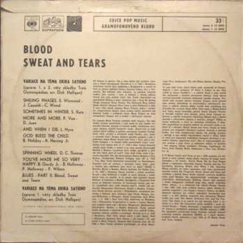 LP Blood, Sweat And Tears: Blood Sweat & Tears