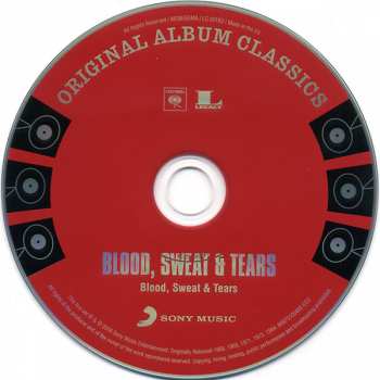 5CD/Doos Blood, Sweat And Tears: Original Album Classics