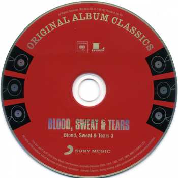 5CD/Doos Blood, Sweat And Tears: Original Album Classics