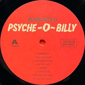 LP Bloodshot Bill: Psyche​-O​-​Billy