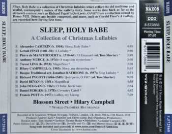 CD The Blossom Street Singers: Sleep, Holy Babe (A Collection Of Christmas Lullabies)