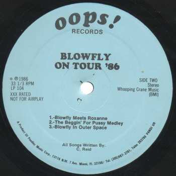 LP Blowfly: Blowfly On Tour '86