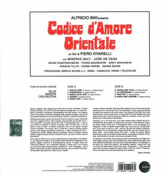 LP/CD Blue Marvin Orchestra: Codice D'Amore Orientale (Colonna Sonora Originale Del Film)