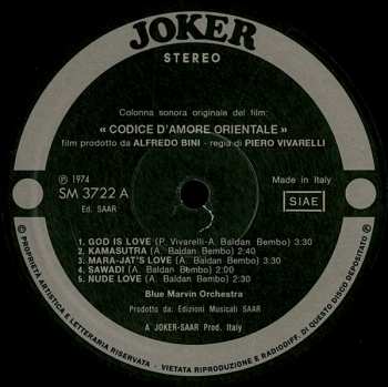LP/CD Blue Marvin Orchestra: Codice D'Amore Orientale (Colonna Sonora Originale Del Film)