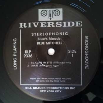 2LP Blue Mitchell: Blue's Moods