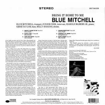 LP Blue Mitchell: Bring It Home To Me