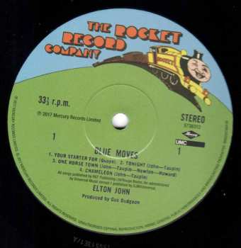 2LP Elton John: Blue Moves