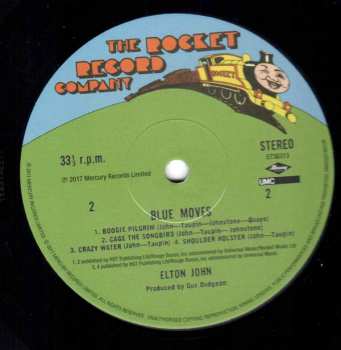 2LP Elton John: Blue Moves