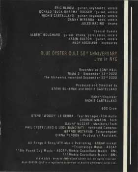 Blu-ray Blue Öyster Cult: 50th Anniversary - Live In NYC - Third Night