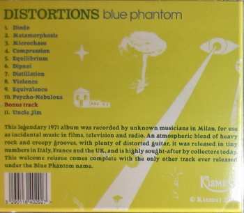CD Blue Phantom: Distortions