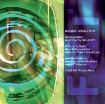 CD Blue Stahli: Antisleep Vol. 01
