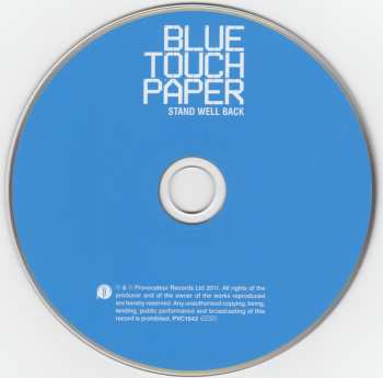 CD Blue Touch Paper: Stand Well Back