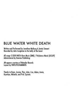 CD Blue Water White Death: Blue Water White Death