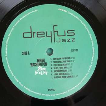 LP Dinah Washington: Blues For A Day