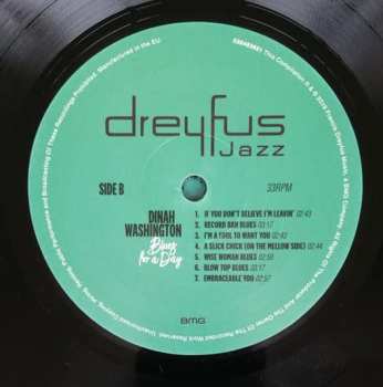 LP Dinah Washington: Blues For A Day