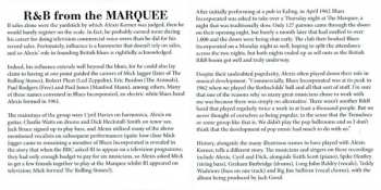 CD Blues Incorporated: R & B From The Marquee