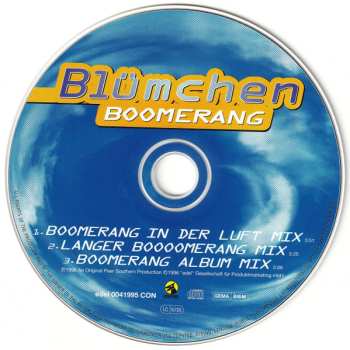 CD Blümchen: Boomerang
