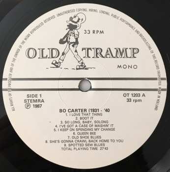 LP Bo Carter: 1931-1940