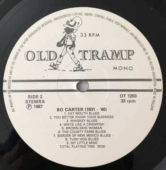 LP Bo Carter: 1931-1940