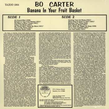 LP Bo Carter: Banana In Your Fruit Basket: Red Hot Blues, 1931-1936 LTD