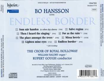CD Royal Holloway Choir: Endless Border