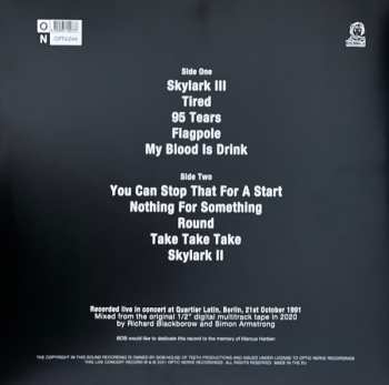LP BOB: Berlin Independence Days 21/10/91 LTD