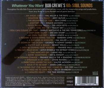 CD Bob Crewe: Whatever You Want (Bob Crewe's 60s Soul Sounds)