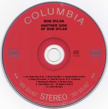 CD Bob Dylan: Another Side Of Bob Dylan