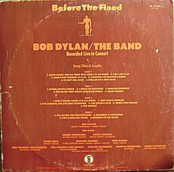 2LP The Band: Before The Flood