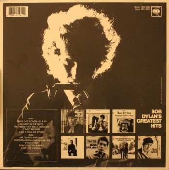 LP Bob Dylan: Bob Dylan's Greatest Hits